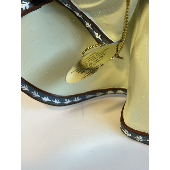 Ashton Drake THOMAS KINKADE Old World Santa Ornament WHITE CHRISTMAS DREAMS - Picture 8 of 8